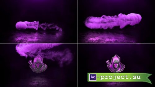 Videohive - Color Smoke Trail Logo Reveal - 58091275 - Project for After Effects