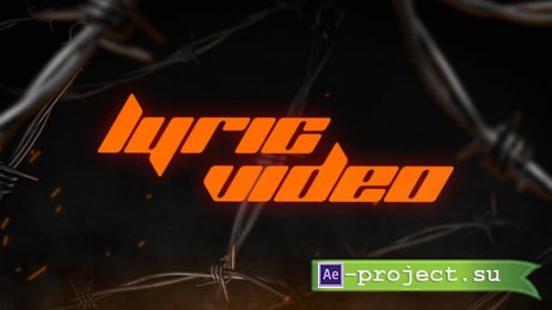 Videohive - Lyric Video - Chains (After Effects template for song lyrics) - 58087088 - Project for After Effects