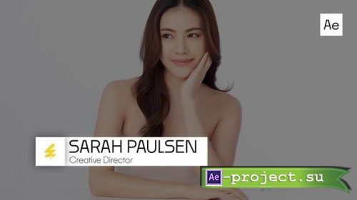 Videohive - Lower Thirds - 58088499 - Project for After Effects