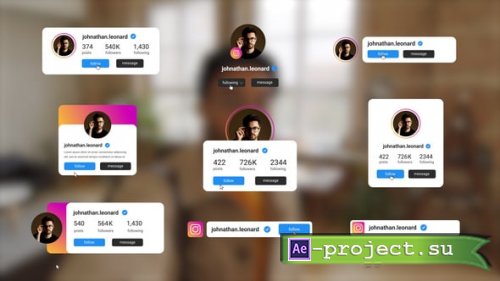 Videohive - Instagram Follow Element - 58109878 - Project for After Effects Videohive - Instagram Follow Element - 58109878 - Project for After Effects