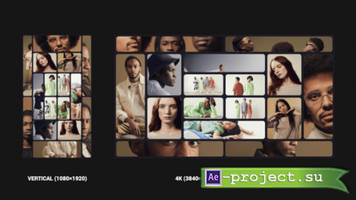 Videohive - Multiframe Logo Opener - 58105353 - Project for After Effects
