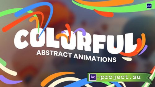 Videohive - Colorful Abstract Animations - 58118745 - Project for After Effects
