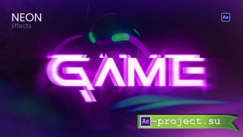 Videohive - Neon Text Animation - 58118330 - Project for After Effects
