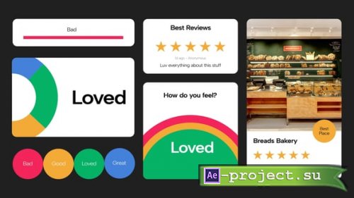 Videohive - Rating Widget - 58125819 - Project for After Effects