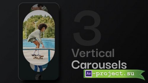 Videohive - Vertical Carousels - 58123984 - Project for After Effects