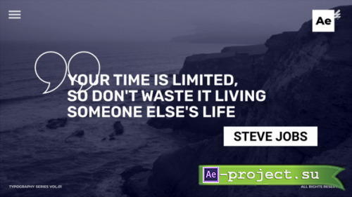 Videohive - Modern Quotes Titles /Ae - 58089324 - Project for After Effects