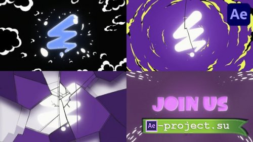 Videohive - Wall Explosion Logo Opener | After Effects - 58150706 - Project for After Effects