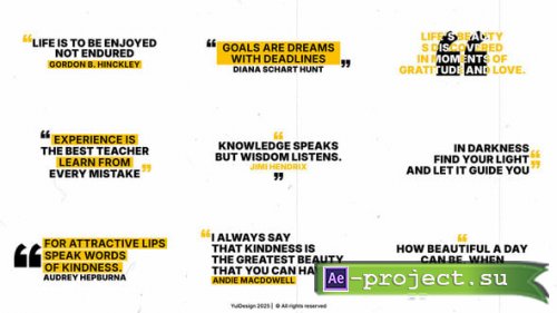 Videohive - Quotes Text Animation | AE - 58124532 - Project for After Effects