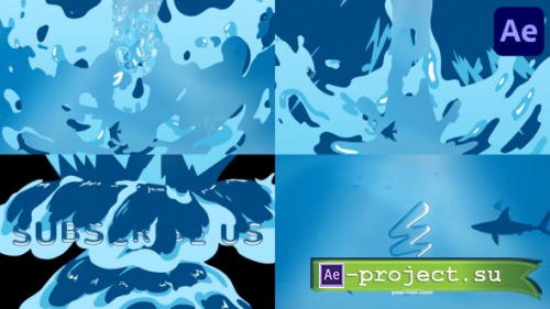 Videohive - Water World Logo for After Effects - 58119593 - Project for After Effects