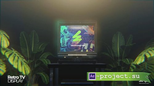 Videohive - Retro CRT TV Mockup - 58131318 - Project for After Effects