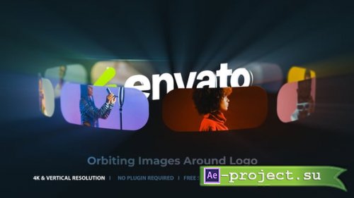 Videohive - Orbiting Photos Around Logo - 58150908 - Project for After Effects