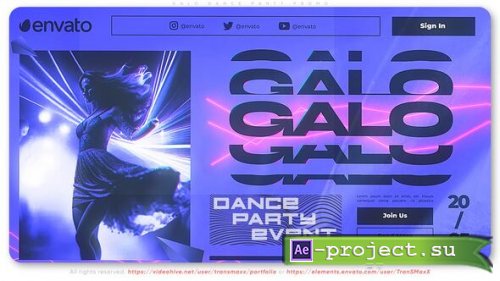 Videohive - Galo Dance Party Promo - 48990733 - Project for After Effects