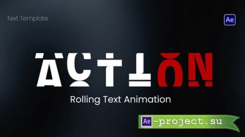 Videohive - Rolling Text Animation - 58162462 - Project for After Effects