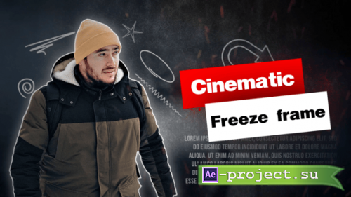 Videohive - Cinematic Freeze Frame - 58179789 - Project for After Effects