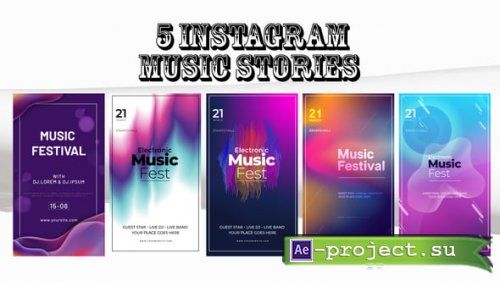 Videohive - music instagram stories - 58181516 - Project for After Effects