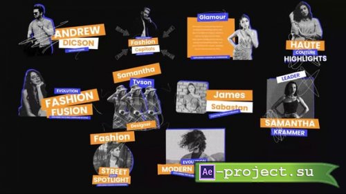 Videohive - Halftone Lower Third - 58183498 - Project for After Effects