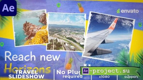 Videohive - Tour Agency Promo || Travel Slideshow || Summer Vibes - 58166596 - Project for After Effects