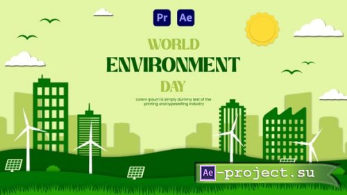 Videohive - World Environment Day Intro - 58069884 - Project for After Effects