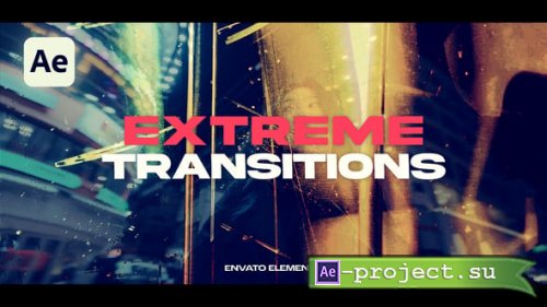 Videohive - Transitions - 58163353 - Project for After Effects