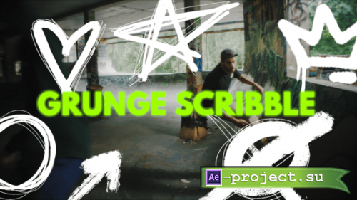 Videohive - Grunge Scribble - 58202086 - Project for After Effects