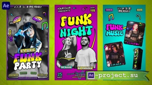 Videohive - Funk Party Instagram Reels - 58204911 - Project for After Effects