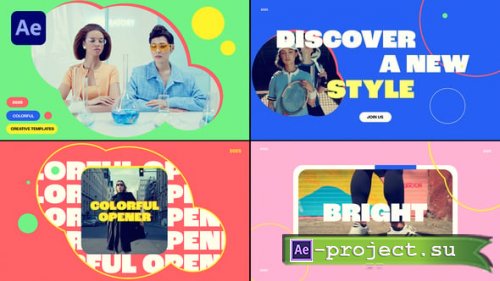 Videohive - Intro - Colorful Intro - 58201596 - Project for After Effects