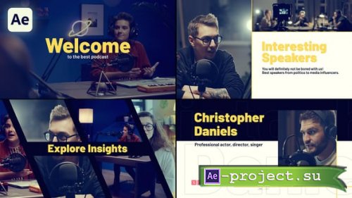 Videohive - Intro - Podcast Intro - 58221800 - Project for After Effects