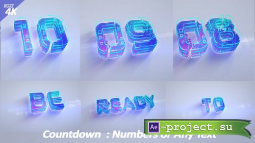 Videohive - Countdown Digital - 58222123 - Project for After Effects