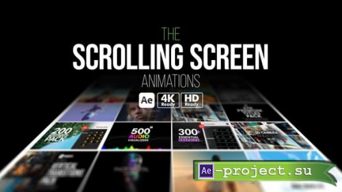 Videohive - Scrolling Screen Animations - 58226112 - Project for After Effects