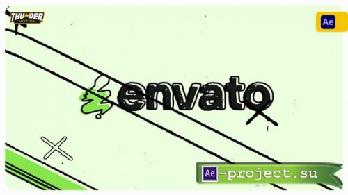 Videohive - Grunge Doodle Logo Reveal - 58212392 - Project for After Effects