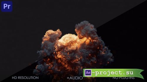 Videohive - Fire Logo Reveal for Premiere Pro - 58039971 - Premiere Pro Templates