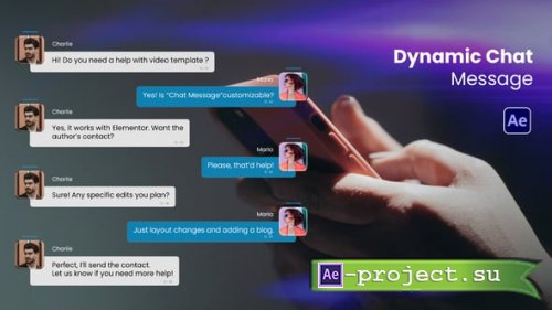 Videohive - Text Message Chat - 58238206 - Project for After Effects