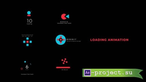 Videohive - Loading Animaton Scenes - 58268473 - Project for After Effects