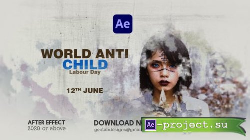 Videohive - Child Labour Day - 58053117 - Project for After Effects