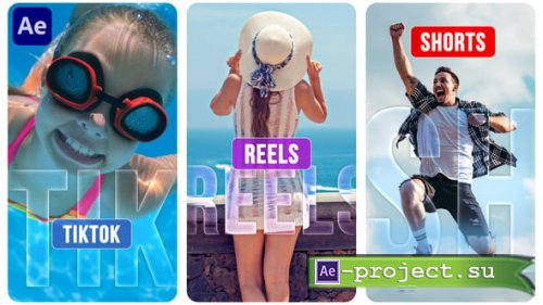 Videohive - Fast Elastic Slides - Instagram Reels, TikTok, Shorts - 58171194 - Project for After Effects