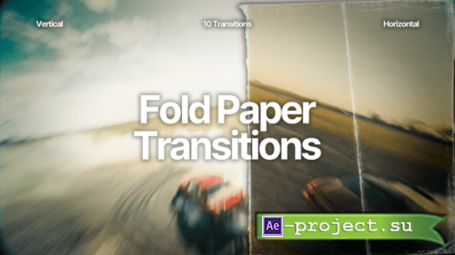 Videohive - Fold Paper Transitions - 58259208 - Project for After Effects