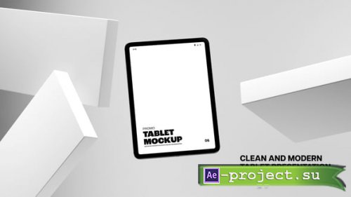 Videohive - Tablet mockup - 58159383 - Project for After Effects