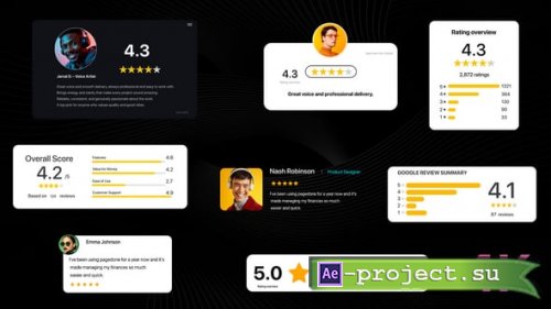 Videohive - Rating & Reviews - 58257586 - Project for After Effects