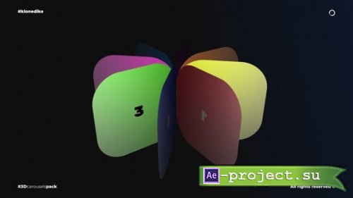 Videohive - 3D Carousels - 58258699 - Project for After Effects