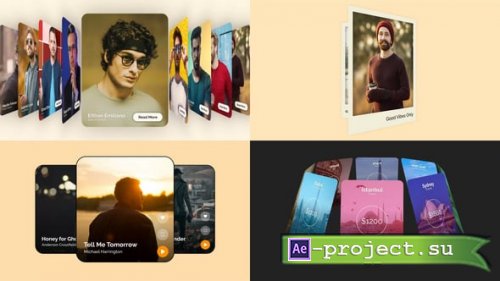 Videohive - Carousel Animation Pack - 58259763 - Project for After Effects