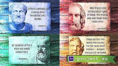 MA - Ancient Greek Scroll Titles 270846 - Project for After Effects