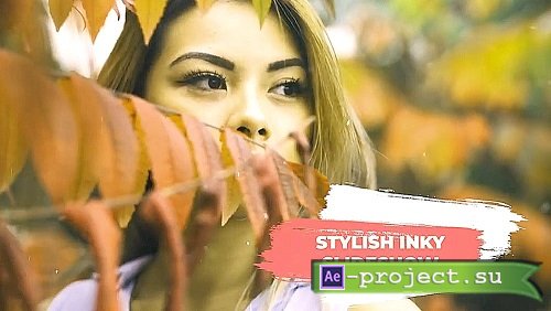 MA - Romantic Inky Slideshow 293275 - Project for After Effects