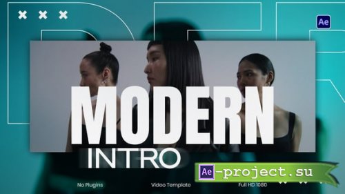 Videohive - Modern Intro - 58274204 - Project for After Effects