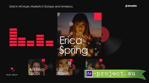 Videohive - Music Album Introduction - 58274521 - Project for After Effects