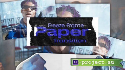 Videohive - Freeze Frame Paper Transition - 58277743 - Project for After Effects