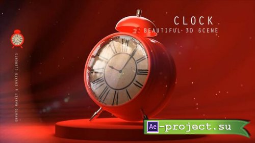 Videohive - Clock Logo - 58329709 - Project for After Effects
