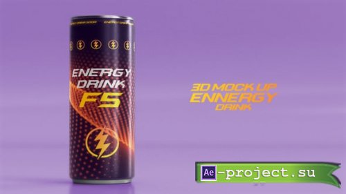Videohive - Energy Drink Mock Up - 58275325 - Project for After Effects