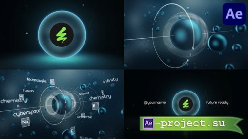 Videohive - Molecules Logo Reveal for After Effects - 58291906 - Project for After Effects