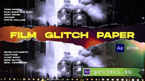 Videohive - After Effects Transitions by whiterecord | Film, Glitch, Paper - 48541687
