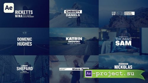 Videohive - Titles - 58266824 - Project for After Effects